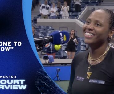 Taylor Townsend On-Court Interview | 2025 US Open Round 3