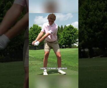 Removing Swing Variables  #golfswing  #golftrainingaid  #golf