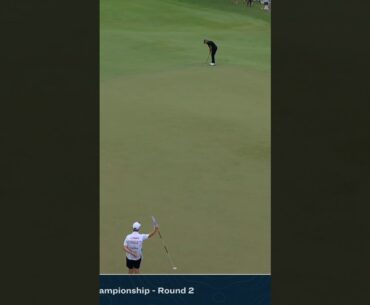 Shane Lowry INSANE 97 foot putt!!! longest in playoff history. #shorts #golf #pga