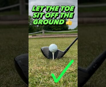 Do This To Hit Driver Straighter! #golf #golfswing #golftips  #golfer