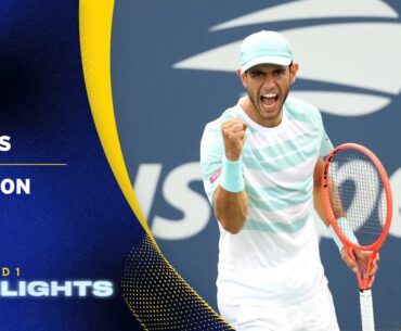 Nuno Borges vs. Brandon Holt Highlights | 2025 US Open Round 1