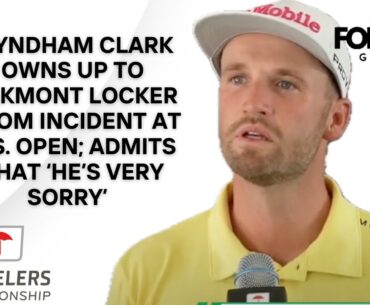 Wyndham Clark ‘Deeply Regrets’ Locker Room Incident; Eyes Ryder Cup Qualification Focus