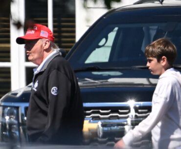 Trump's Labor Day economic claims followed by golf outing to quell speculation