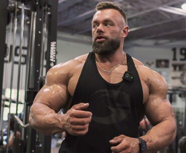 Bodybuilding Shoulder & Arm Workout | Jordan Hutchinson & Justin Abbott