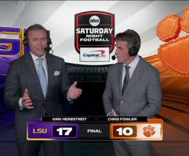 Interviews & Reaction to LSU’s win vs. Clemson | ESPN College Football