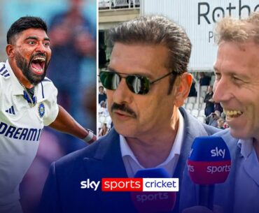 "Siraj makes other cricketers play better" | Ravi Shastri & Michael Atherton discuss Mohammed Siraj