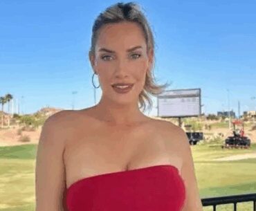 Paige Spiranac stuns in black outfit as she takes mic role at Grass League event in California with a surprise message for fans | International Sports News