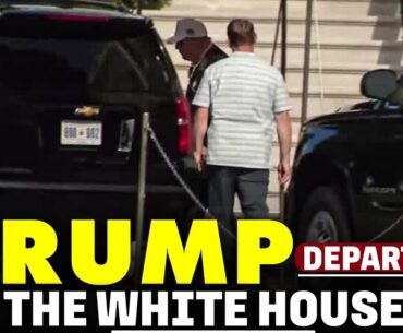 President Donald Trump departs White House to visit golf course on U.S. holiday weekend | USA
