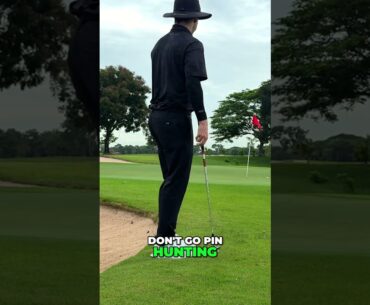 Golf Strategy: Don't Fear the Trouble! #shorts