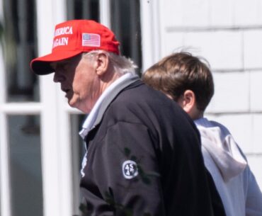 When did Trump play golf with Jon Gruden? Photo sparks row amid health speculations