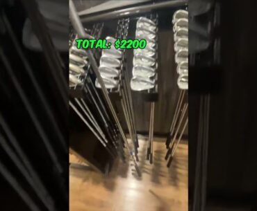 The most expensive used golf clubs at Golf Galaxy #shorts #golf