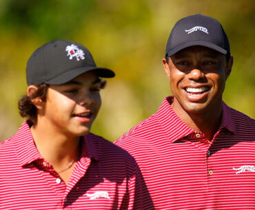 Tiger Woods' son Charlie's body transformation revealed as teen continues dad's legacy