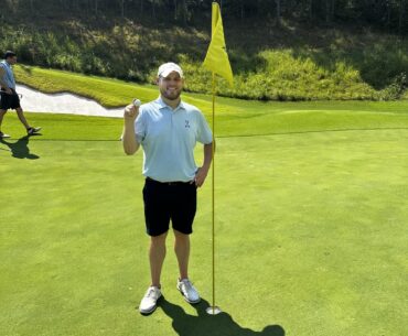 Hit my first Ace today! Farmlinks at Pursell Farms - Hole 5