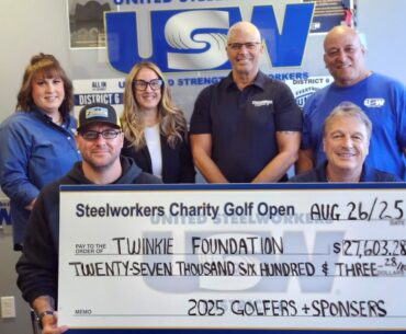 Steelworkers charity golf tournament raises thousands for Twinkie Foundation