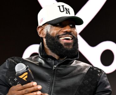 LeBron James Posts Video While Golfing in Fog Ahead of Luka Doncic's Lakers Contract