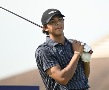 Tiger Woods' Son Charlie Hits Epic Hole-In-One at Junior Players Championship on Video