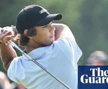 Charlie Woods, son of Tiger, fades late and misses out on Junior Ryder Cup | Golf