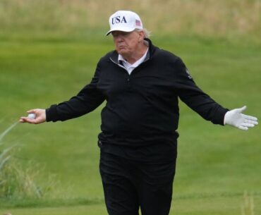 Donald Trump makes unexpected golf confession with trophies he won - Golf - Sports