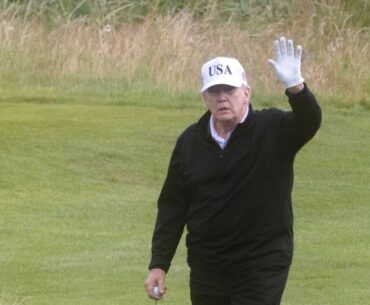 Donald Trump's golf game could be affected by worrying health update - Golf - Sports