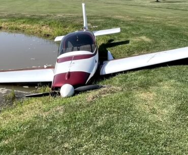 Plane lands on Vermont golf course; no one injured
