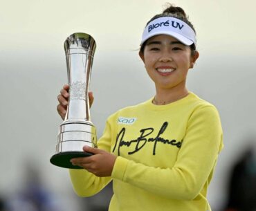 Miyu Yamashita shows nerves of steel to win Women's British Open
