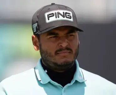Sebastian Munoz of Colombia shoots a 59, with a double bogey, at LIV Golf Indianapolis