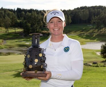 Amateur Ortengren comes out on top at LET's Hills Open