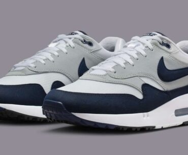 Nike Air Max 1 Golf “Obsidian” Brings Classic Tones to the Tee Box