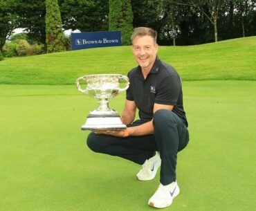 Thornton's late surge lands another Irish PGA title