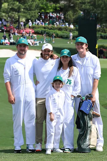GettyImages-2208748018 Tommy Fleetwood and Family 2025 Masters