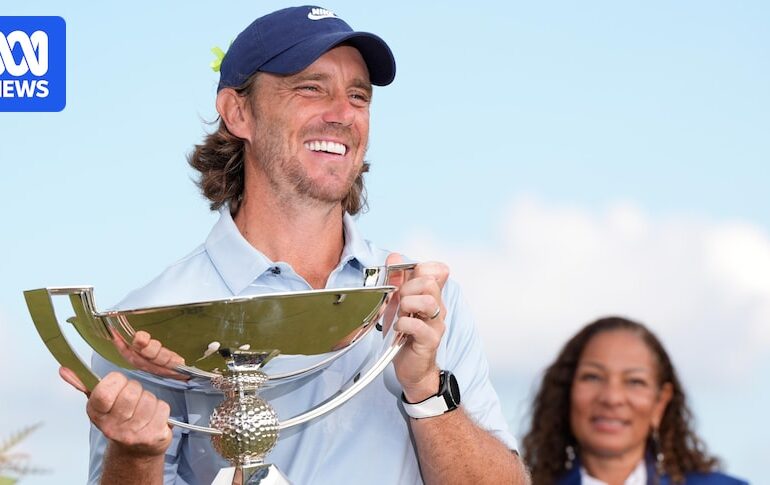 English golfer Tommy Fleetwood wins $15 million Tour playoff title with victory at Tour Championship