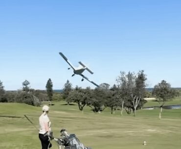 Golfers In Oz Shocked When Plane Crash Lands Right Near Them