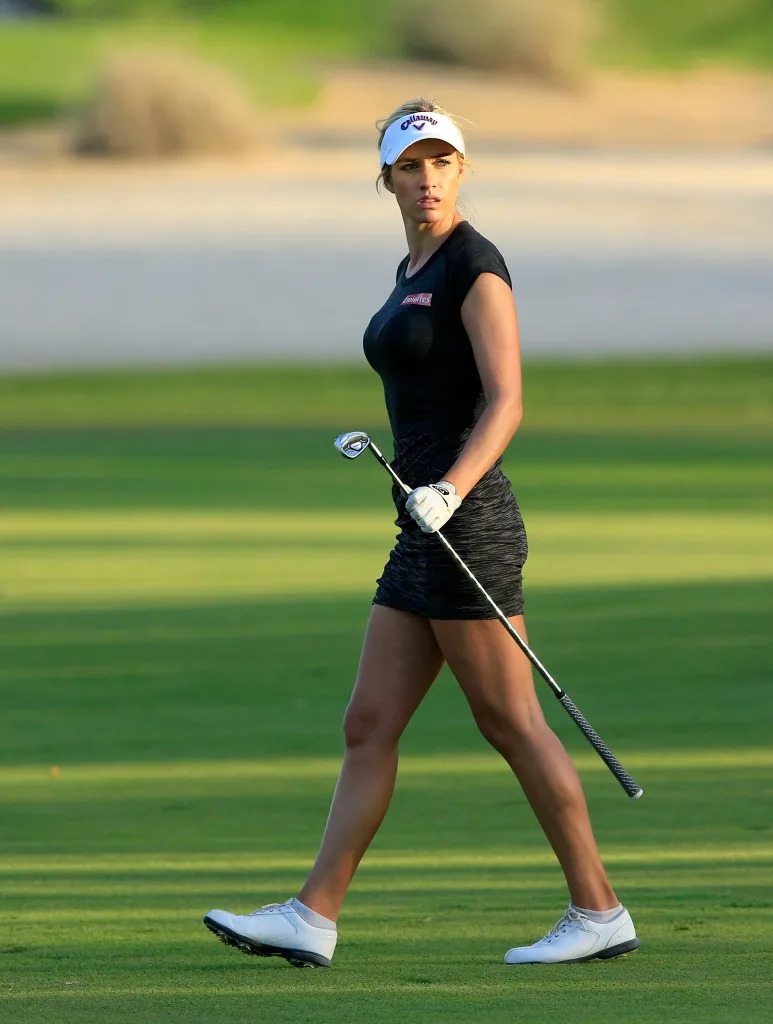 Paige Spiranac addressed past rumors that she performed “sexual favors” to advance her golf career. Getty Images