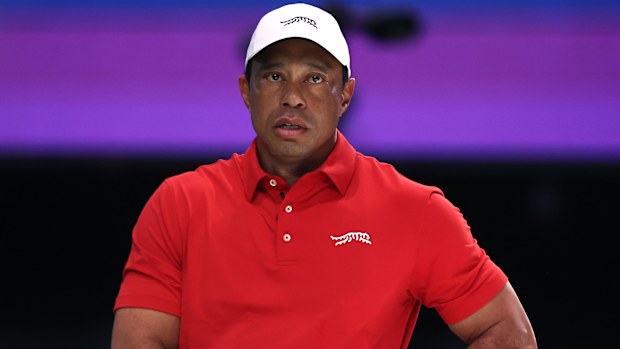 Tiger Woods in January 2025.