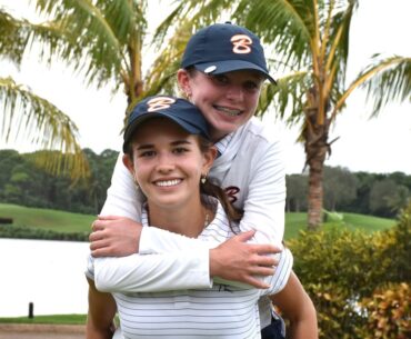 Kai Trump is 'just one of the girls' with Benjamin School golf team