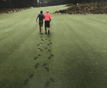 I've had some great golf moments but this one is up there. Good friend and his Dad. First off #10 at a bucket list course.