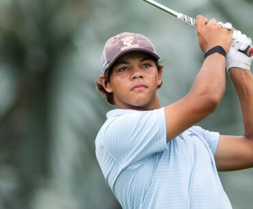 Charlie Woods poised to take No. 1 role with high school golf team