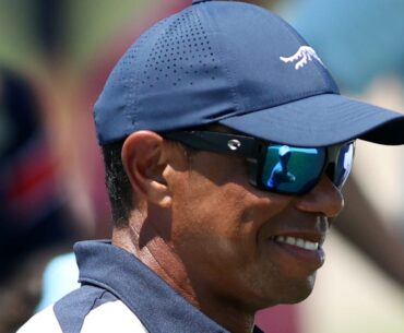 Tiger Woods joins gallery to watch son Charlie play U.S. Junior Amateur