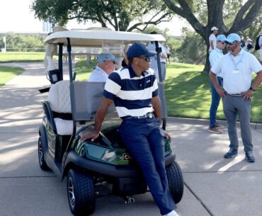 Tiger Woods turns 50 soon. Ernie Els wants him to play Champions Tour
