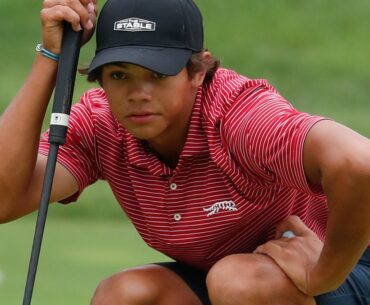 Charlie Woods in top 10 of Junior PGA Championship after Round 3