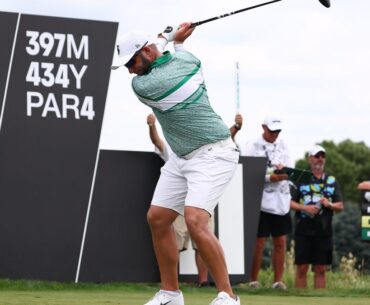 Dean Burmester wins three-way playoff