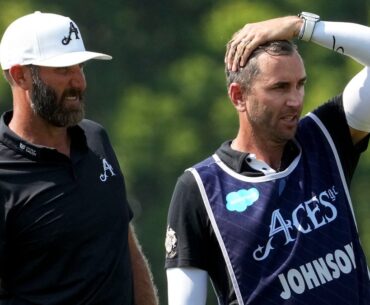 Dustin Johnson tied at top with Sebastian Munoz