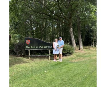 Jose and Phil Wilson, the Ross-on-Wye Golf Course Rose Bowl winners &lt;i&gt;(Image: Supplied)&lt;/i&gt;