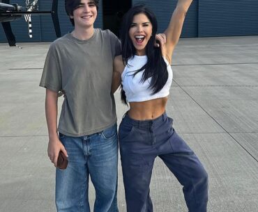 Jeff Bezos' stepson will be college classmates with Kai Trump, a proud Lauren Sanchez has revealed