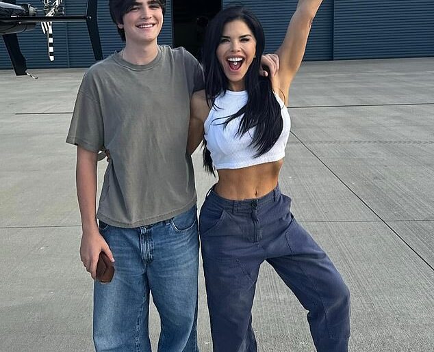Jeff Bezos' stepson will be college classmates with Kai Trump, a proud Lauren Sanchez has revealed