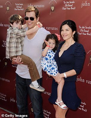 Lauren - who shares son Evan with her ex-husband Patrick Whitesell - previously revealed that Evan had been diagnosed with dyslexia. She and Patrick are seen with their kids in 2011