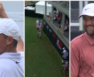 Rory’s insane ‘Happy Gilmore’ moment as Scheffler makes ominous start in $155m golf finale