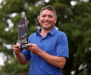 Slabbert wins first G4D Tour title on debut in play-off at The Belfry