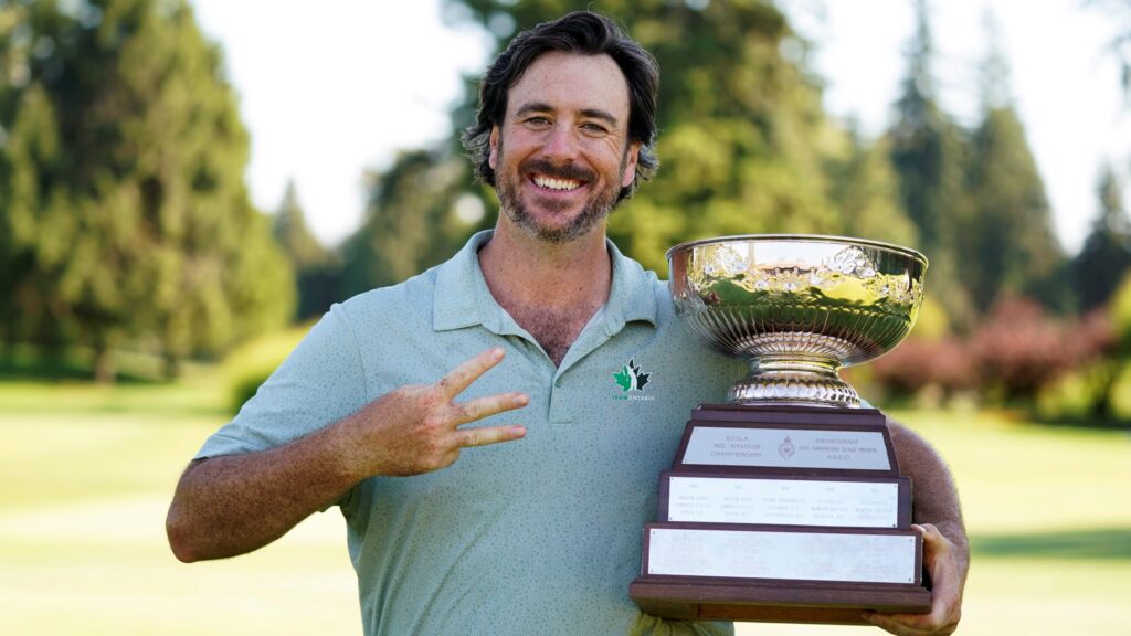 Charles Fitzsimmons hangs on to win third Canadian Men’s Mid-Amateur Championship