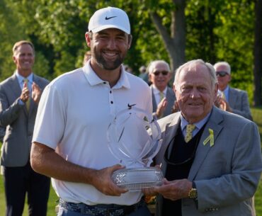 Scottie Scheffler joins Tiger Woods as only repeat winners at Memorial